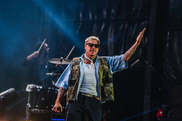 Macklemore Skanderborg, Denmark. 08th, August 2026. The American rapper and singer Macklemore performs a live concert during the Danish music festival SmukFest 2026 in Skanderborg. Denmark, Skanderborg  Copyright: xGonzalesxPhoto RolfxMeldgaardx