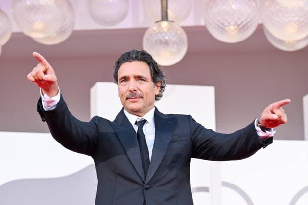 September 11, 2026, Venice, Rome, Italy: Adriano Giannini on the red carpet for Return to Buenos Aires, the 83rd Venice Film Festival. Venice, September 11, 2026 Venice Italy  - ZUMAa289 20260911_zia_a289_532 Copyright: xMariaxLauraxAntonellix xAgfx