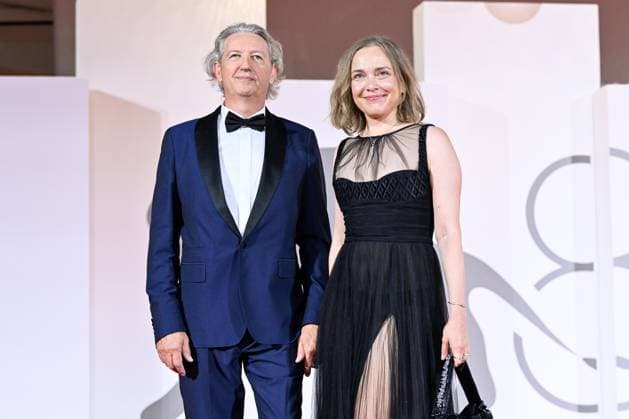 September 11, 2026, Venice, Rome, Italy: Two guests on the red carpet for the film The Good Lawyer, 83rd Venice Film Festival. Venice, September 11, 2026 Venice Italy  - ZUMAa289 20260911_zia_a289_534 Copyright: xMariaxLauraxAntonellix xAgfx