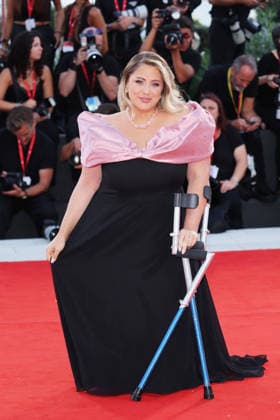 VENICE, ITALY - SEPTEMBER 11: Benedetta De Luca attends the Ritorno a Buenos Aires Screening during the 83rd Venice International Film Festival at Sala Grande on September 11, 2026 in Venice, Italy. (Photo by Mark Cape Insidefoto) markxcape