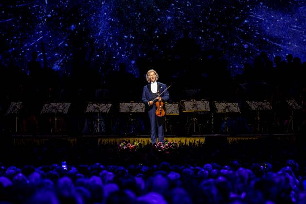 September 11, 2026, Manchester, United Kingdom: Andre Rieu and The Johann Strauss Orchestra is performing at Co-op Live in Manchester Manchester United Kingdom  - ZUMAp211 20260911_aap_p211_002 Copyright: xAndyxVonxPipx