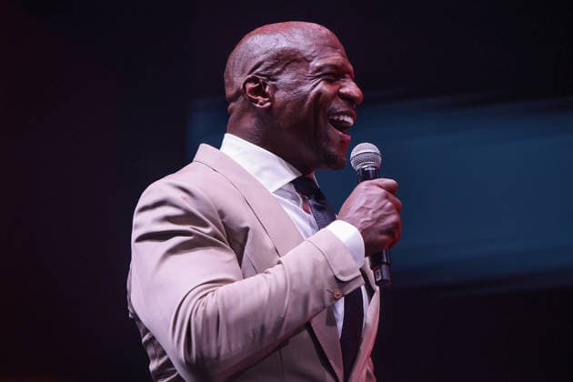BELO HORIZONTE, MG - 11.09.2026: ATOR TERRY CREWS EM BH NO HOTMART FIRE - Actor Terry Crews in BH at Hotmart Fire. The event took place at Expominas in Belo Horizonte, this Friday night (11). x3014540x  AllanxCalisto