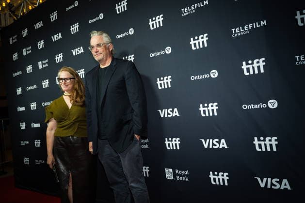 September 11, 2026, Toronto, On, Canada: Jennifer Wilson, left, and Michael Dowse are pictured on the red carpet for The Stunt Driver at the Toronto International Film Festival in Toronto, on Friday, Sept. 11, 2026. Toronto Canada  - ZUMAc35_ 20260911_zaf_c35_367 Copyright: xLauraxProctorx