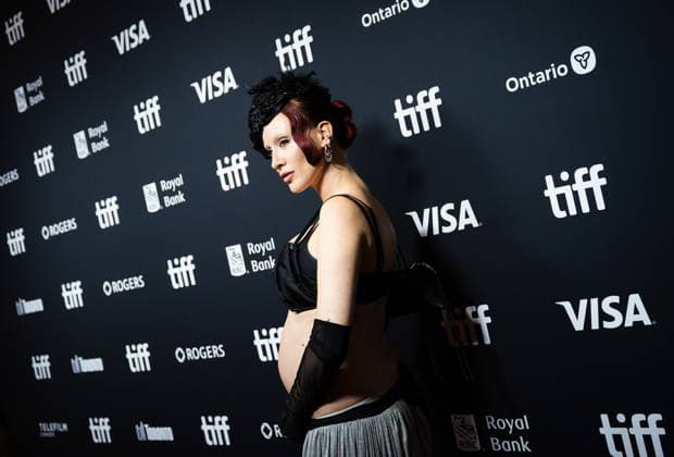 September 11, 2026, Toronto, On, Canada: Rebecca-Jo Dunham is pictured on the red carpet for The Stunt Driver at the Toronto International Film Festival in Toronto, on Friday, Sept. 11, 2026. Toronto Canada  - ZUMAc35_ 20260911_zaf_c35_381 Copyright: xLauraxProctorx
