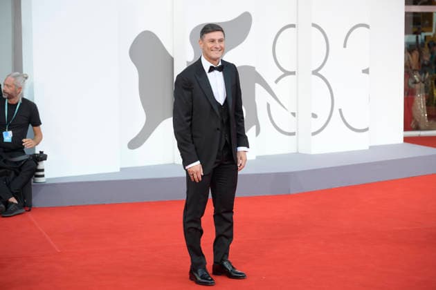 Ritorno a Buenos Aires red carpet at the 83rd Venice International Film Festival at Palazzo del Cinema in Venice Lido in Venice Lido, Italy - 11 Sept 2026 Javier Zanetti attends the red carpet of the movie Ritorno a Buenos Aires during the 83rd Venice International Film Festival at Palazzo del Cinema in Venice Lido. Venice Lido Italy Copyright: xMarioxCartellix xSOPAxImagesx _DSC3896