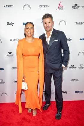 September 11, 2026, New York, New York, United States: (L-R) Keytt Lundqvist and Alex Lundqvist attend.Celebrities attend The Daily Front Row s Fashion Media Awards at the Rainbow Room on September 11, 2026 in New York City. New York United States  - ZUMAs197 20260911_aaa_s197_639 Copyright: xRonxAdarx