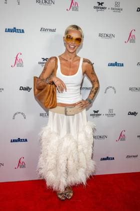 September 11, 2026, New York, New York, United States: Ava Black attends.Celebrities attend The Daily Front Row s Fashion Media Awards at the Rainbow Room on September 11, 2026 in New York City. New York United States  - ZUMAs197 20260911_aaa_s197_653 Copyright: xRonxAdarx