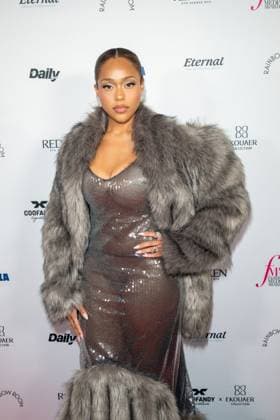 September 11, 2026, New York, New York, United States: Jordyn Woods attends.Celebrities attend The Daily Front Row s Fashion Media Awards at the Rainbow Room on September 11, 2026 in New York City. New York United States  - ZUMAs197 20260911_aaa_s197_722 Copyright: xRonxAdarx