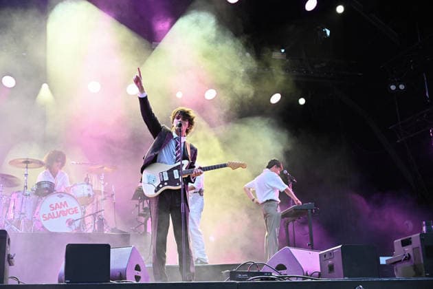 Fete De L Humanite - Sam Sauvage - Bretigny-Sur-Orge Sam Sauvage performs during the Fete de l Humanite in Le Plessis-Pate, Bretigny-sur-Orge, France on September 11, 2026. Photo by Christophe Meng ABACAPRESS.COM Bretigny-Sur-Orge France  Copyright: xMengxChristophe ABACAx