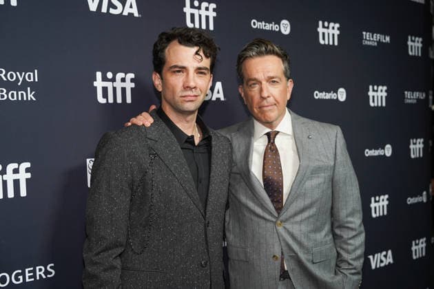 2026 Toronto International Film Festival - ˜The Stunt Driver™ Premiere (L-R) Jay Baruchel and Ed Helms attend the red carpet for the ˜The Stunt Driver™ premiere during the 2026 Toronto International Film Festival (TIFF) at Royal Alexandra Theatre. on September 11, 2026 in Toronto, Canada. (Photo by Leonardo Ramirez Eyepix Group) Copyright: xLeonardoxRamirez xEyepixxGroupx LR11092026-03274