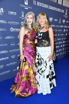 Hayal Kyna und Nanna Kuckuck bei der Verleihung des DEUTSCHEN SCHAUSPIELPREISES 2026 in Berlin am 11.09.2026 in Berlin am 10.09.2026