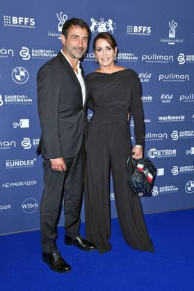 Oliver Haas mit Frau Anja Kling bei der Verleihung des DEUTSCHEN SCHAUSPIELPREISES 2026 in Berlin am 11.09.2026 in Berlin am 10.09.2026