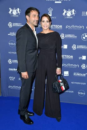 Oliver Haas mit Frau Anja Kling bei der Verleihung des DEUTSCHEN SCHAUSPIELPREISES 2026 in Berlin am 11.09.2026 in Berlin am 10.09.2026
