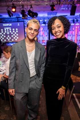 ABB SCHAUSPIELPREIS- David Ali Rashed und Imaya Ugwonno zu Gast bei der Verleihung des Deutschen Schauspielpreis 2026 im Hotel Pullman Berlin Schweizerhof am 11.09.2025 in Berlin