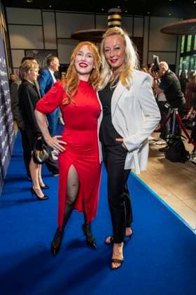 ABB SCHAUSPIELPREIS- Christin Nichols und Ilka Peemöller zu Gast bei der Verleihung des Deutschen Schauspielpreis 2026 im Hotel Pullman Berlin Schweizerhof am 11.09.2025 in Berlin
