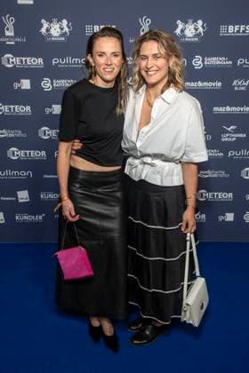ABB SCHAUSPIELPREIS- Karin Hanczewski und Morgane Ferru zu Gast bei der Verleihung des Deutschen Schauspielpreis 2026 im Hotel Pullman Berlin Schweizerhof am 11.09.2025 in Berlin