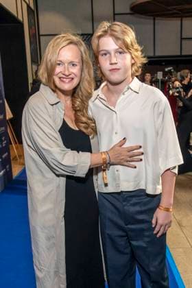 ABB SCHAUSPIELPREIS- Nora Moltzen und Yvon Moltzen zu Gast bei der Verleihung des Deutschen Schauspielpreis 2026 im Hotel Pullman Berlin Schweizerhof am 11.09.2025 in Berlin