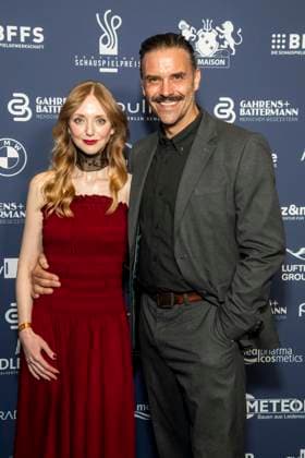 ABB SCHAUSPIELPREIS- Lilli Fichtner und Joseph Millson bei der Verleihung des Deutschen Schauspielpreis 2026 im Hotel Pullman Berlin Schweizerhof am 11.09.2025 in Berlin