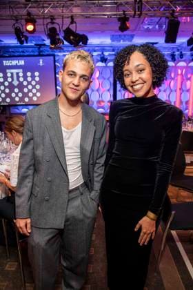 ABB SCHAUSPIELPREIS- David Ali Rashed und Imaya Ugwonno zu Gast bei der Verleihung des Deutschen Schauspielpreis 2026 im Hotel Pullman Berlin Schweizerhof am 11.09.2025 in Berlin