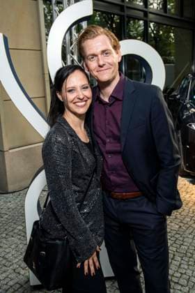 ABB SCHAUSPIELPREIS- Nadja Jo Klapper und Johannes Heinrichs zu Gast bei der Verleihung des Deutschen Schauspielpreis 2026 im Hotel Pullman Berlin Schweizerhof am 11.09.2025 in Berlin