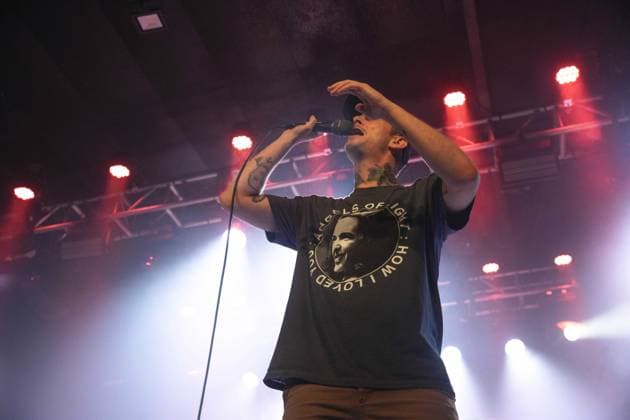 Drug Church performing live at Electric Ballroom, in London, United Kingdom, on 11 September 2026 Drug Church performing live at Electric Ballroom, in London, United Kingdom, on 11 September 2026, Credit:Sarah Tsang Avalon  Copyright: xSarahxTsangx xAvalonx 1133610989