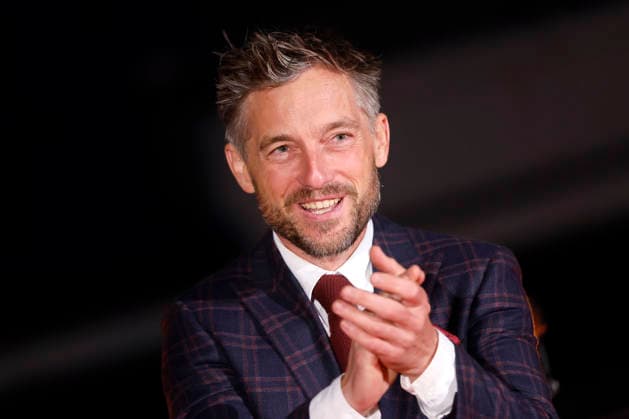Schauspieler Volker Bruch bei der NRW-Premiere der 5. und finalen Staffel der TV-Serie Babylon Berlin im Open Air Kino im Rheinauhafen. Köln, 11.09.2026 NRW Deutschland Copyright: xChristophxHardtx