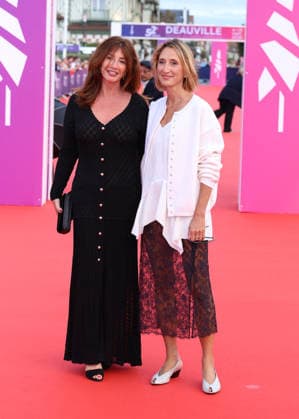 Albane Cleret and Aude Hesbert on the red carpet at the 52nd Deauville American Film Festival on September 11, 2026 Denis Guignebourg Bestimage Red carpet at the 52nd Deauville American Film Festival on September 11, 2026, Deauville, France  Copyright: xDenisxGuignebourgx xBestimagexDenisxGuignebourgx xBestimagex