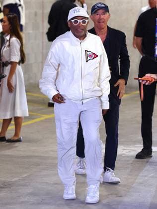 US Open - Spike Lee Arrival - New York Spike Lee arrives at the men semi final Tiafoe vs Shelton at the US Open in New York on September 11, 2026. Photo by Charles Guerin ABACAPRESS.COM New York NY United States  Copyright: xGuerinxCharles ABACAx