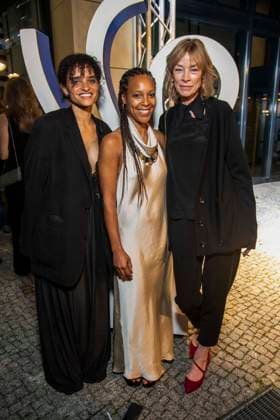 ABB SCHAUSPIELPREIS- Lidiane Baier, Imaya Ugwonno und Jenny Schily zu Gast bei der 15.Verleihung des Deutschen Schauspielpreis 2026 im Hotel Pullman Berlin Schweizerhof am 11.09.2025 in Berlin