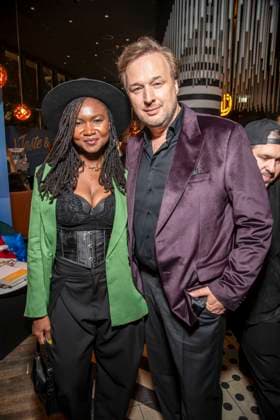 ABB SCHAUSPIELPREIS- Victoire Laly und Stephan Grossmann zu Gast bei der Verleihung des Deutschen Schauspielpreis 2026 im Hotel Pullman Berlin Schweizerhof am 11.09.2025 in Berlin