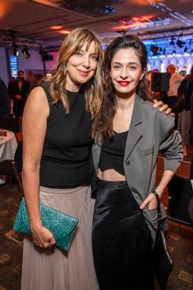 ABB SCHAUSPIELPREIS- Dafne-Maria Fiedler und Anne Werner zu Gast bei der Verleihung des Deutschen Schauspielpreis 2026 im Hotel Pullman Berlin Schweizerhof am 11.09.2025 in Berlin