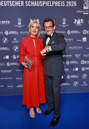 Deutscher Schauspielpreis 2026 Katharina Abt, Hans Werner Meyer Roter Teppich zu 15 Jahre Deutscher Schauspielpreis und 20 Jahre BFFS, Pullman Berlin Schweizerhof, Datum: 11.09.2026 Copyright: xEventpress Kratschx