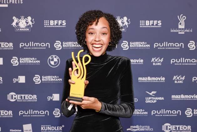 Deutscher Schauspielpreis 2026 Preisträgerin Imaya Ugwonno 15 Jahre Deutscher Schauspielpreis und 20 Jahre BFFS, Pullman Berlin Schweizerhof, Datum: 11.09.2026 Copyright: xEventpress Kratschx