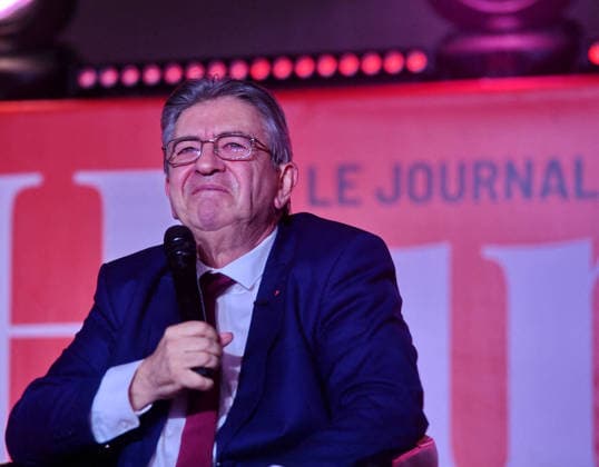 Fete de L Humanite - Jean-Luc Melenchon - Bretigny-Sur-Orge Founder of French leftist party La France Insoumise (LFI) Jean-Luc Melenchon pictured during the annual Fete de l Humanite festival organised by the Communist newspaper L Humanite, in Le Plessis-Pate, Bretigny-sur-Orge, south of Paris, on September 11, 2026. Photo by Karim Ait Adjedjou ABACAPRESS.COM Bretigny-Sur-Orge France  Copyright: xAitxAdjedjouxKarim ABACAx