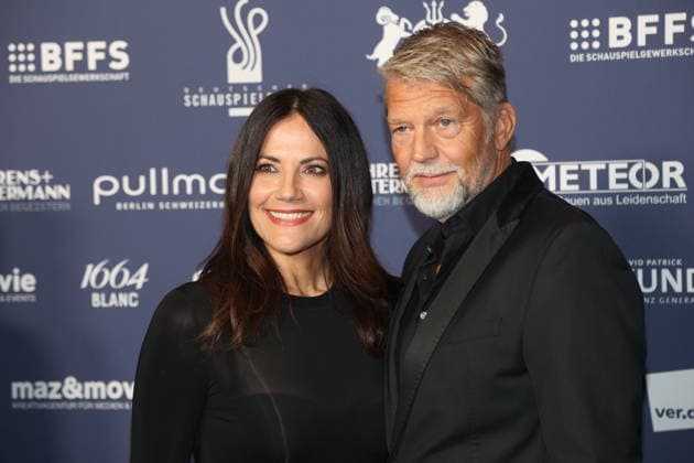 Bettina Zimmermann and Kai Wiesinger bei der Verleihung des Deutschen Schauspielpreises 2026 im Hotel Pullman Berlin Schweizerhof. Berlin, 11.09.2026 Copyright: xAgenturxMatthiasxWehnertx xM.xGränzdörferx