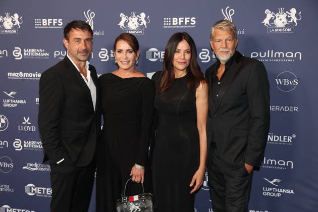 Oliver Haas und Anja Kling und Bettina Zimmermann und Kai Wiesinger bei der Verleihung des Deutschen Schauspielpreises 2026 im Hotel Pullman Berlin Schweizerhof. Berlin, 11.09.2026 Copyright: xAgenturxMatthiasxWehnertx xM.xGränzdörferx