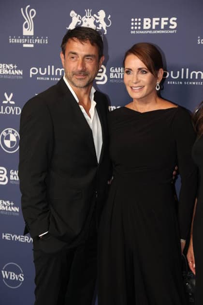 Oliver Haas und Anja Kling bei der Verleihung des Deutschen Schauspielpreises 2026 im Hotel Pullman Berlin Schweizerhof. Berlin, 11.09.2026 Copyright: xAgenturxMatthiasxWehnertx xM.xGränzdörferx