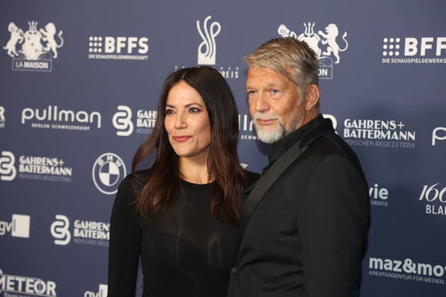 Bettina Zimmermann and Kai Wiesinger bei der Verleihung des Deutschen Schauspielpreises 2026 im Hotel Pullman Berlin Schweizerhof. Berlin, 11.09.2026 Copyright: xAgenturxMatthiasxWehnertx xM.xGränzdörferx