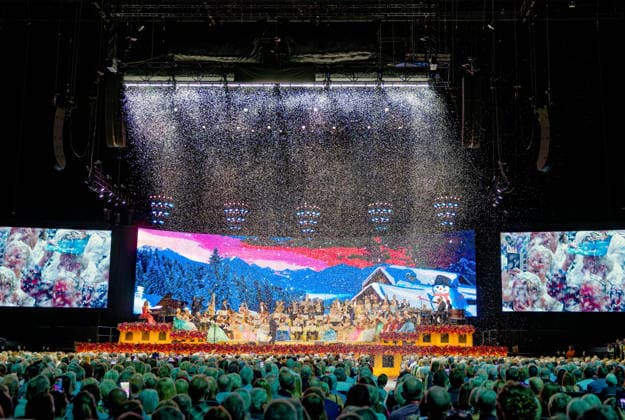 September 11, 2026, Manchester, United Kingdom: ANDRE RIEU and The Johann Strauss Orchestra performing at Co-op Live in Manchester Manchester United Kingdom  - ZUMAp211 20260911_aap_p211_024 Copyright: xAndyxVonxPipx