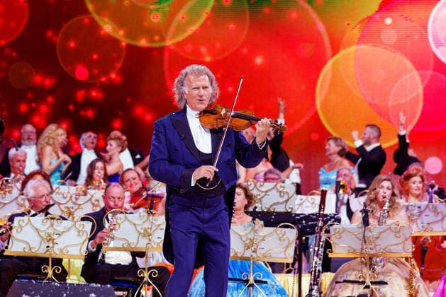 September 11, 2026, Manchester, United Kingdom: ANDRE RIEU and The Johann Strauss Orchestra performing at Co-op Live in Manchester Manchester United Kingdom  - ZUMAp211 20260911_aap_p211_030 Copyright: xAndyxVonxPipx