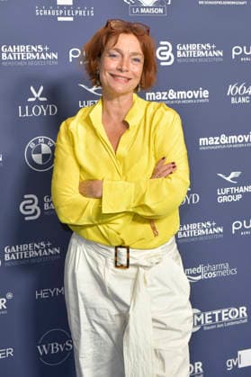 Aglaia Szyszkowitz bei der Verleihung des Deutschen Schauspielpreises 2026 im Hotel Pullman Berlin Schweizerhof. Berlin, 11.09.2026
