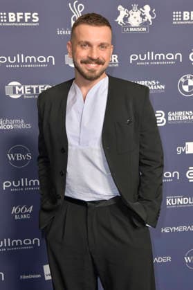 Edin Hasanovic bei der Verleihung des Deutschen Schauspielpreises 2026 im Hotel Pullman Berlin Schweizerhof. Berlin, 11.09.2026