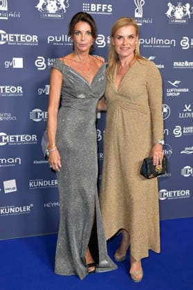 Gerit Kling und Andrea Lüdke bei der Verleihung des Deutschen Schauspielpreises 2026 im Hotel Pullman Berlin Schweizerhof. Berlin, 11.09.2026