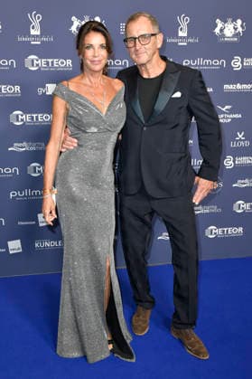 Gerit Kling mit Ehemann Wolfram Becker bei der Verleihung des Deutschen Schauspielpreises 2026 im Hotel Pullman Berlin Schweizerhof. Berlin, 11.09.2026