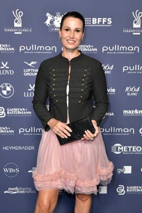 Katharina Gerhardt bei der Verleihung des Deutschen Schauspielpreises 2026 im Hotel Pullman Berlin Schweizerhof. Berlin, 11.09.2026
