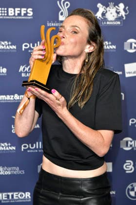 Karin Hanczewski bei der Verleihung des Deutschen Schauspielpreises 2026 im Hotel Pullman Berlin Schweizerhof. Berlin, 11.09.2026