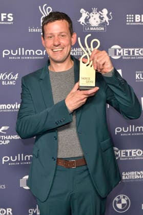 Ole Lagerpusch bei der Verleihung des Deutschen Schauspielpreises 2026 im Hotel Pullman Berlin Schweizerhof. Berlin, 11.09.2026