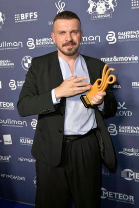 Edin Hasanovic bei der Verleihung des Deutschen Schauspielpreises 2026 im Hotel Pullman Berlin Schweizerhof. Berlin, 11.09.2026