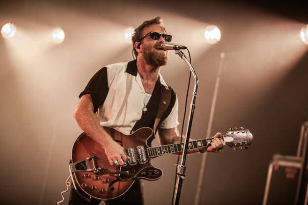 The Black Keys performs live at Alcatraz in Milan, Italy - 11 Sept 2026 Musician and record producer Dan Auerbach, frontman and guitarist of The Black Keys performs live at the Alcatraz as part of their Peaches n Kream World Tour 2026. Milan Italy Copyright: xCarloxVerganix xSOPAxImagesx BK26(7)