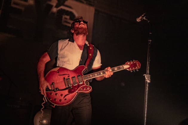 The Black Keys performs live at Alcatraz in Milan, Italy - 11 Sept 2026 Musician and record producer Dan Auerbach, frontman and guitarist of The Black Keys performs live at the Alcatraz as part of their Peaches n Kream World Tour 2026. Milan Italy Copyright: xCarloxVerganix xSOPAxImagesx BK26(11)